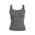 Grey - Refined Tank top - Long
