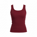 Burgundy - Refined Tank top - Long