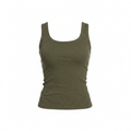 Olive - Refined Tank top - Long